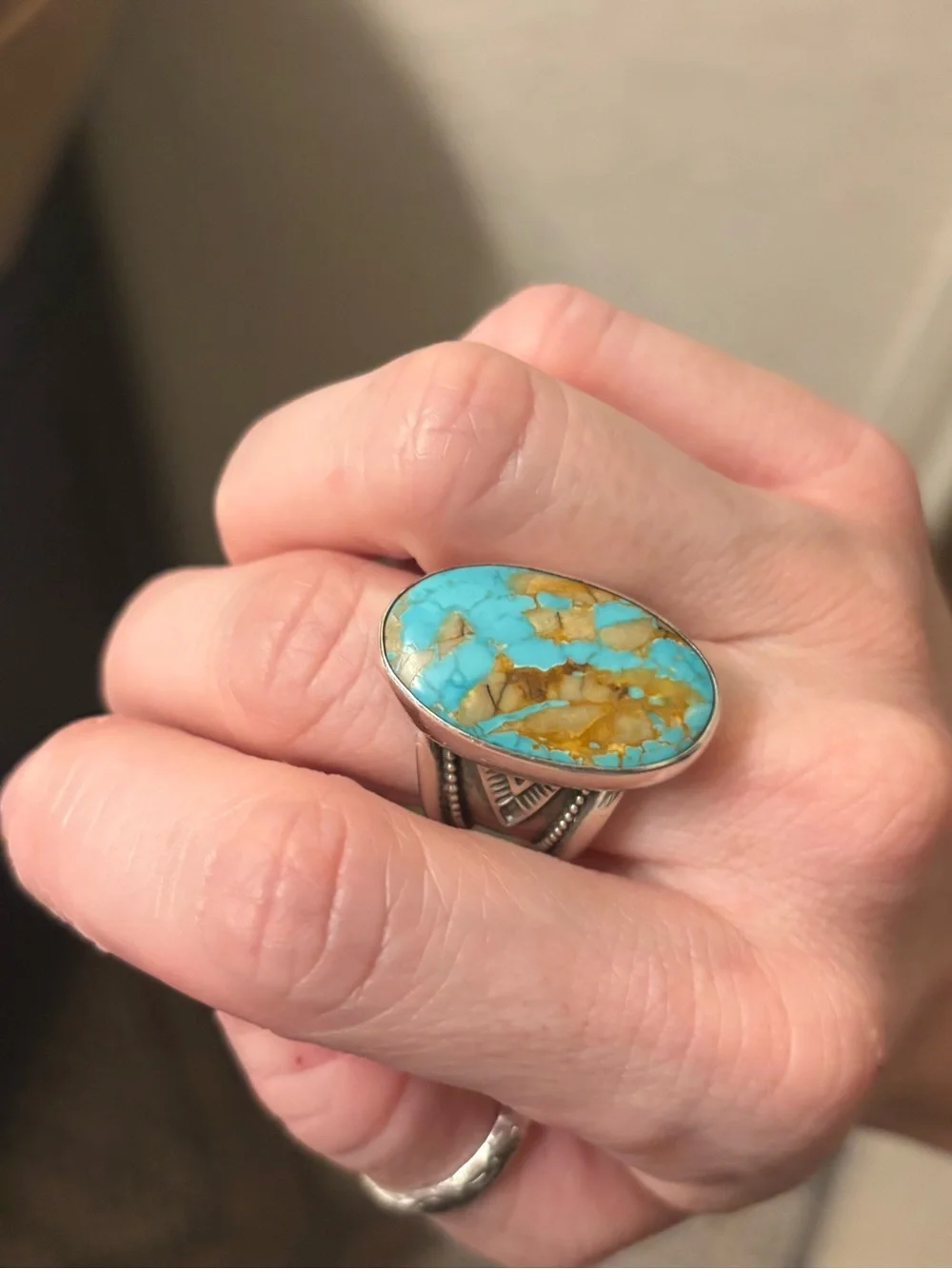 Moon Pilgrim Bohemian Pilgrim Turquoise and sterling Silver Ring